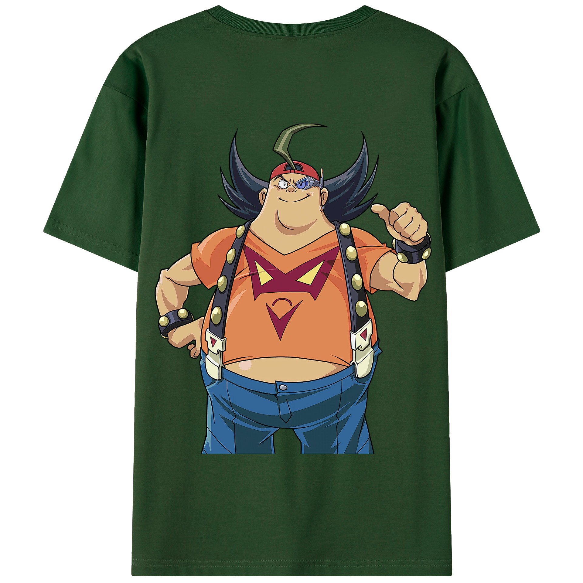 （画像用） 遊☆戯☆王 Yu-Gi-Oh! 綿100％半袖Tシャツ（背面プリント）